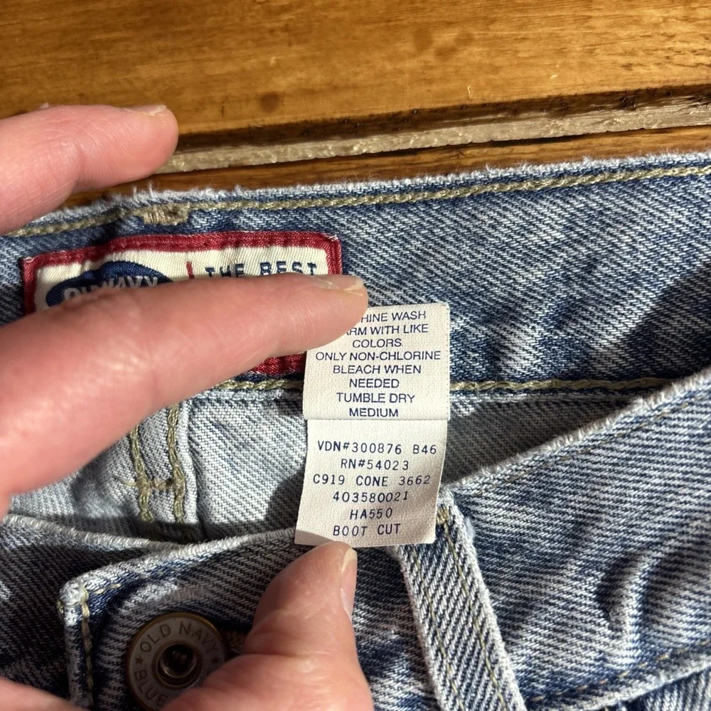 Vintage Old Navy Light Blue Boot Cut Jeans